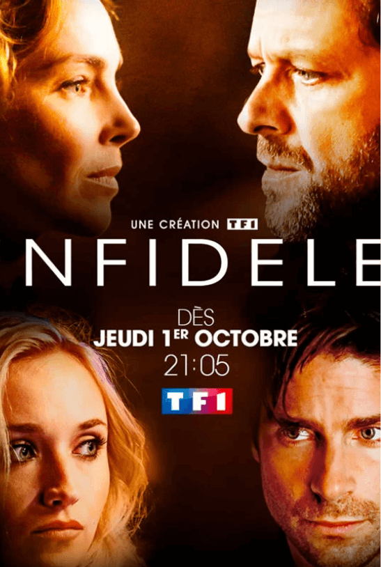 Affiche film infidèle, cration TF1